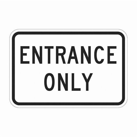 Lyle Enter Sign For Parking Lots,12" x 18" T1-1893-EG_18x12