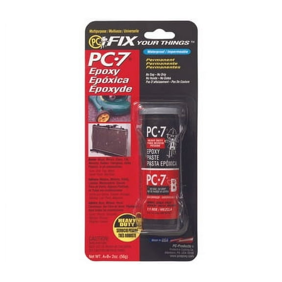 Protective Coating 027776 Epoxy Paste Multipurpose Dark Grey 2 Ounce Pc 7