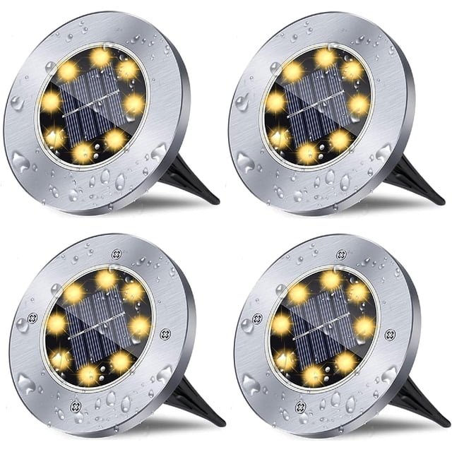Luces solares impermeables YONGSHENG mejoradas para jardín al aire libre