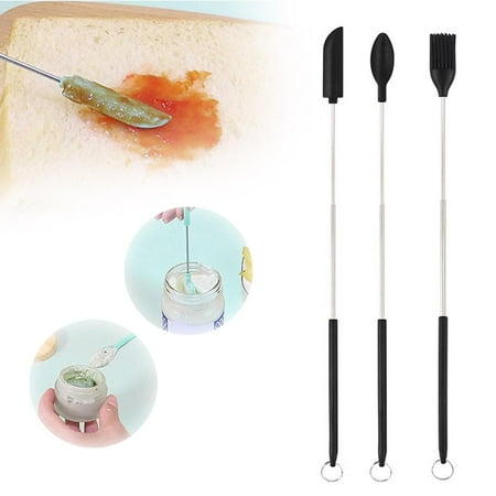 

Mini Silicone Small Tip Spatula Spatula-spoon Heads Baking Kitchen Scraper