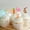 Multicolor, variant on RXIRUCGD 12Pcs Easter Cupcake Toppers Disposable Easter Bunny Egg Carrot Cake Pick Decorations for Easter Spring Theme Baby Shower Kids Birthday Party Supplies