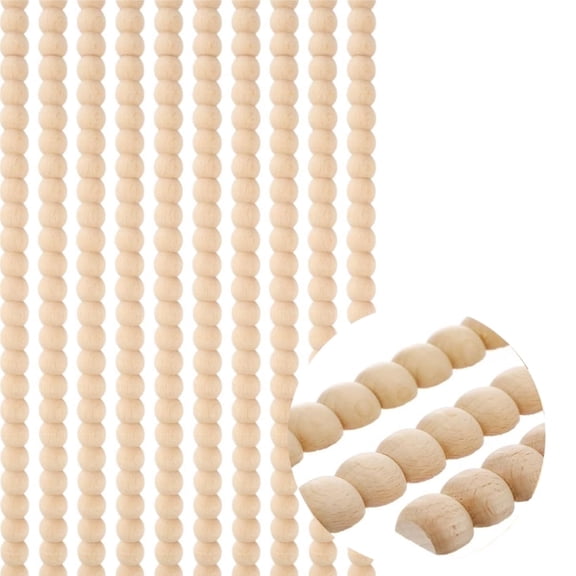 Decorative Wood Trim,Pack of 12 Portable Cute DIY Decor for Cabinet,QZS Durable Trim Molding for Furniture, Wall Paneling Door