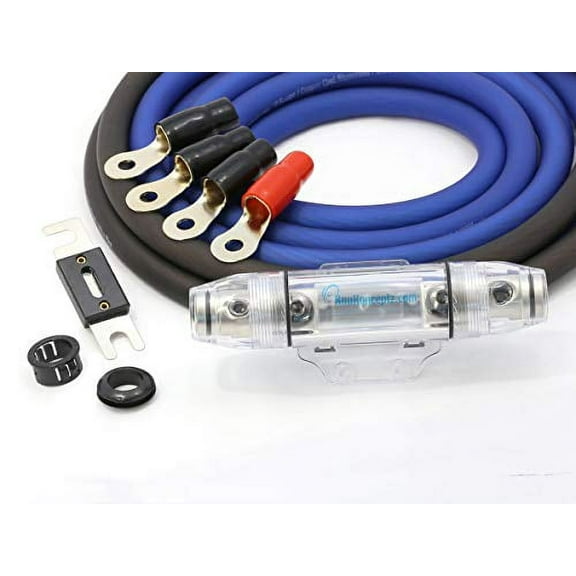 KnuKonceptz KCA 1/0 Gauge Power Amplifier Installation Kit