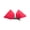 Hot Pink, variant on Pastel Puffy Bow Hair Clip for Girls – 1 Pack - Summer Crystal