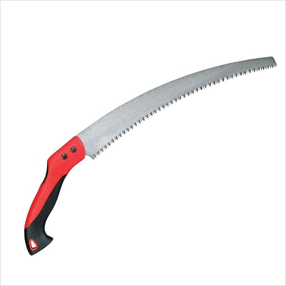 Tools 14-Inch RazorTOOTH Pruning Saw | Tree Saw Designed for Single-Hand Use | Curved Blade Hand Saw | Cuts Branches Up to 8" in Diameter | RS 7395, Red/Black