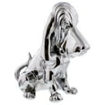 thumbnail image 3 of United Pacific 72003 Hood Ornament   Chrome, Bassett Hound, 3 of 4