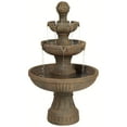 thumbnail image 3 of Ravenna 43" High Large Italian Indoor Outdoor Decor Faux Stone Floor Fountain Waterfall Outside Garden Patio, 3 of 10