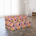 thumbnail image 2 of Floral Foldable Mattress, Spring Theme Happy Flowers, 78.7" x 47.2", Multicolor, by Ambesonne, 2 of 4