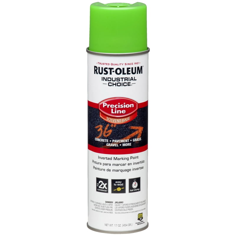 RustOleum APWA Green Inverted Striping Paint 17 oz