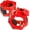 Red, variant on Barbell Clamps Bar Clips - Quick Release Barbell Collars Non Slip Weight Clips - 2 inch Weight Bar Clamp for Workout Weightlifting Bar Weight Clips For Bars