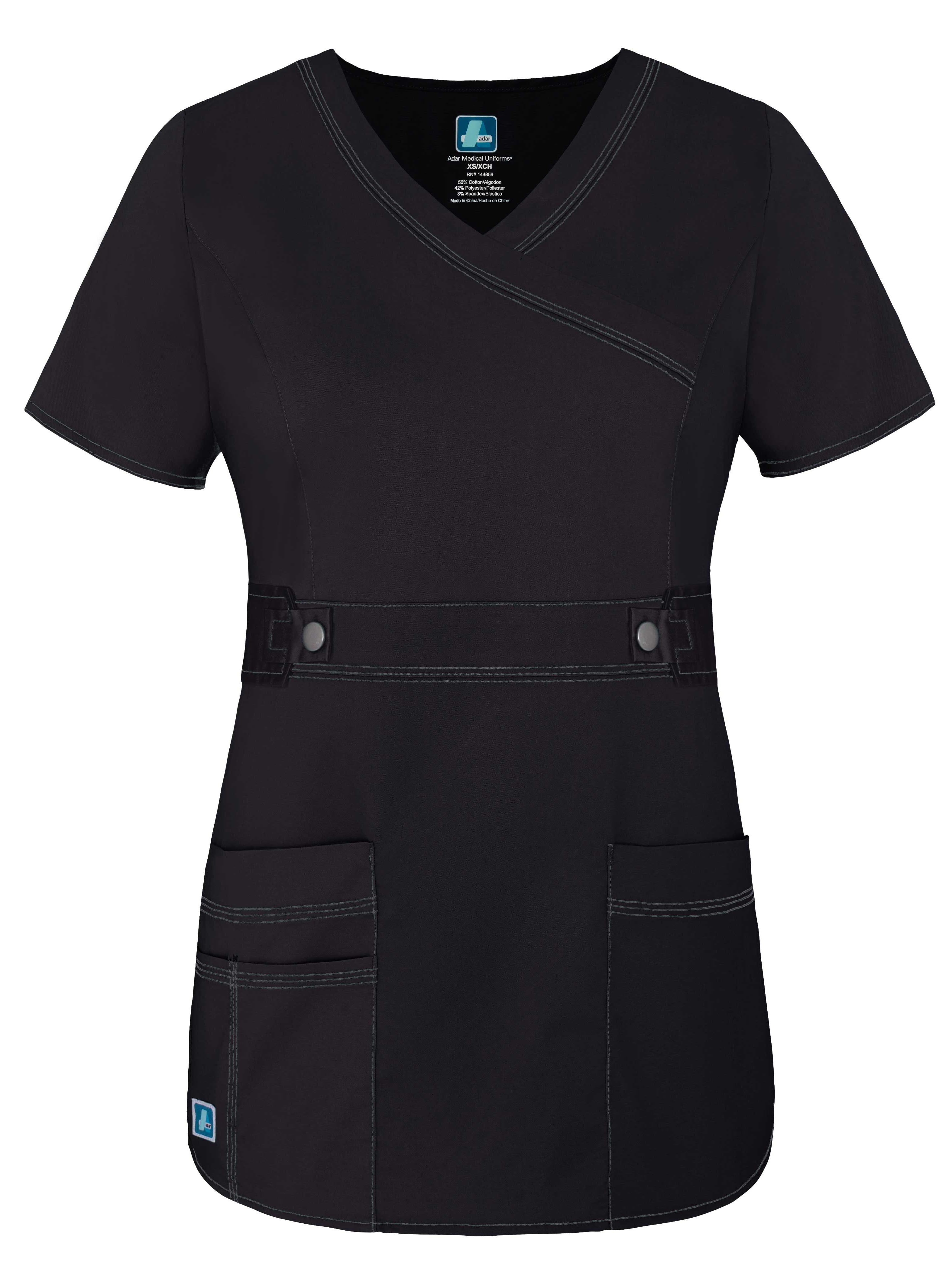 Adar Adar Uniforms Womens PopStretch Junior Fit Taskwear TabWaist