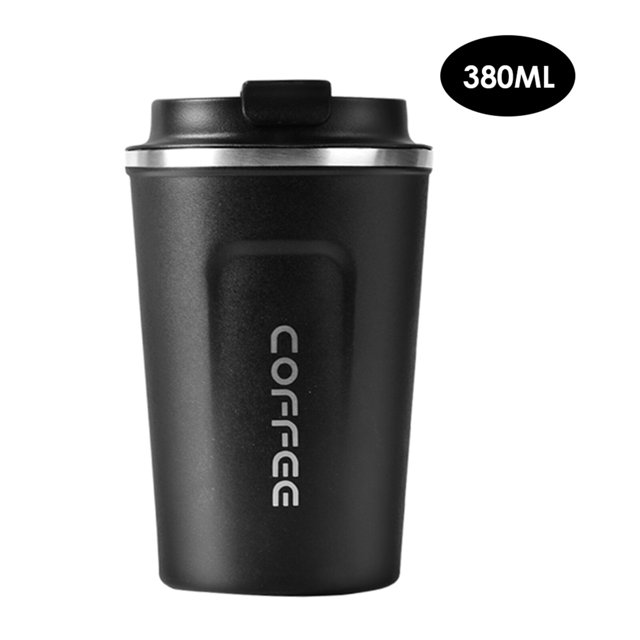 Insulated Cup,Stainless Steel Coffee Cup Leakproof Thermal Car Portable Coffee Cup Car Portable Thermal Cup Car Steel Coffee Cup 380ml/510ml Coffe With Saante Coffee Use Or With Lid Lsfyyds Baoe
