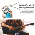 thumbnail image 3 of Guitar Wiring Harness, Guitar Prewired Wiring Harness Enhance Expressiveness Replacement Solderless Plug Careful Calibrate Stable  For Rehearsals, 3 of 8