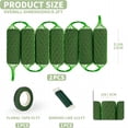 thumbnail image 2 of 14 Pcs Floral Foam Garland for Fresh & Dried Flowers, 9.2ft Flower Sponge Blocks Kit, Foam for Flower Arrangement Holder for Arch Door Tabletop Decor, Wedding Home Garden Green Wet/Dry Foam Bricks, 2 of 5