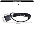 thumbnail image 3 of Car Steering Wheel Security Lock Heavy Duty Metal Construction Easy Installation For SUVs Sedans Anti Theft Lock, 3 of 8