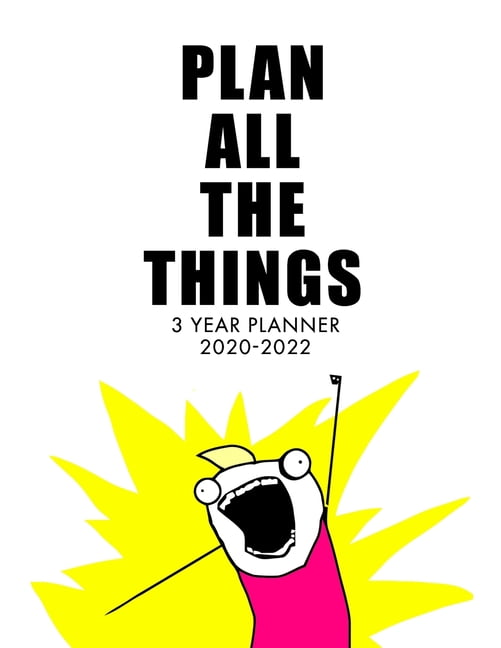 3 Year Planner 3 Year Calendar Planner For January 2020 December