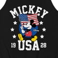 thumbnail image 3 of Disney - Mickey Waving Flag USA - Men's Jersey Tank Top, 3 of 5