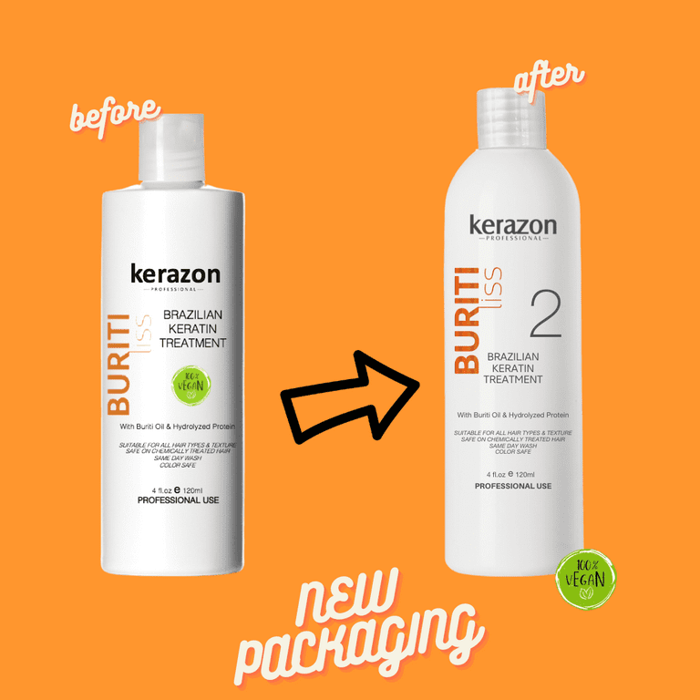 Brazilian Keratin Treatment Hair Complex Blowout 4oz 120ml