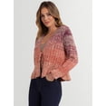 thumbnail image 4 of Jessica Simpson Women's Tana Tie Front Cardigan, Sizes XS-XL, 4 of 6