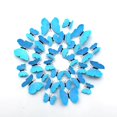 thumbnail image 1 of 2 paquetes, adhesivos de pared de mariposa 3D, azul, 1 of 4