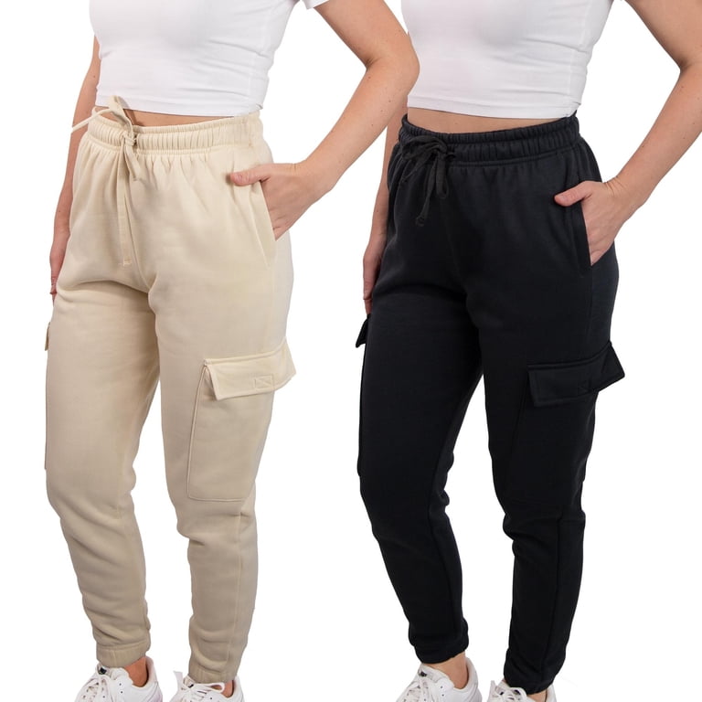 SPXTREME [2 Pack] Women's Cargo Jogger Sweatpants Casual Lounge Sweatpants Ultimate Comfort And Super Soft Feel 4d5d2e91 218a 44df 990a Afb1f616dea9.3c496c160e7f252c386e0c4c5d7adefa