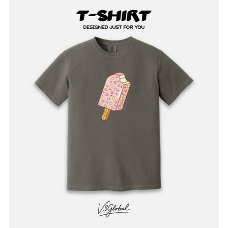 A Beautiful And Cute Collection Of Pastel Ice Cream Cones Comfort Color T-Shirt up to size 4XL