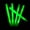 Green, variant on Upgraded Light up Foam Glow Sticks, Glow in The Dark Party Supplies, 3 Modes Colorful Flashing LED Light up Foam Sticks for Wedding Concert Birthday Christmas Rave Party and Event (1Pc, 16inches)