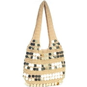 Mara Paillette Crochet Bag