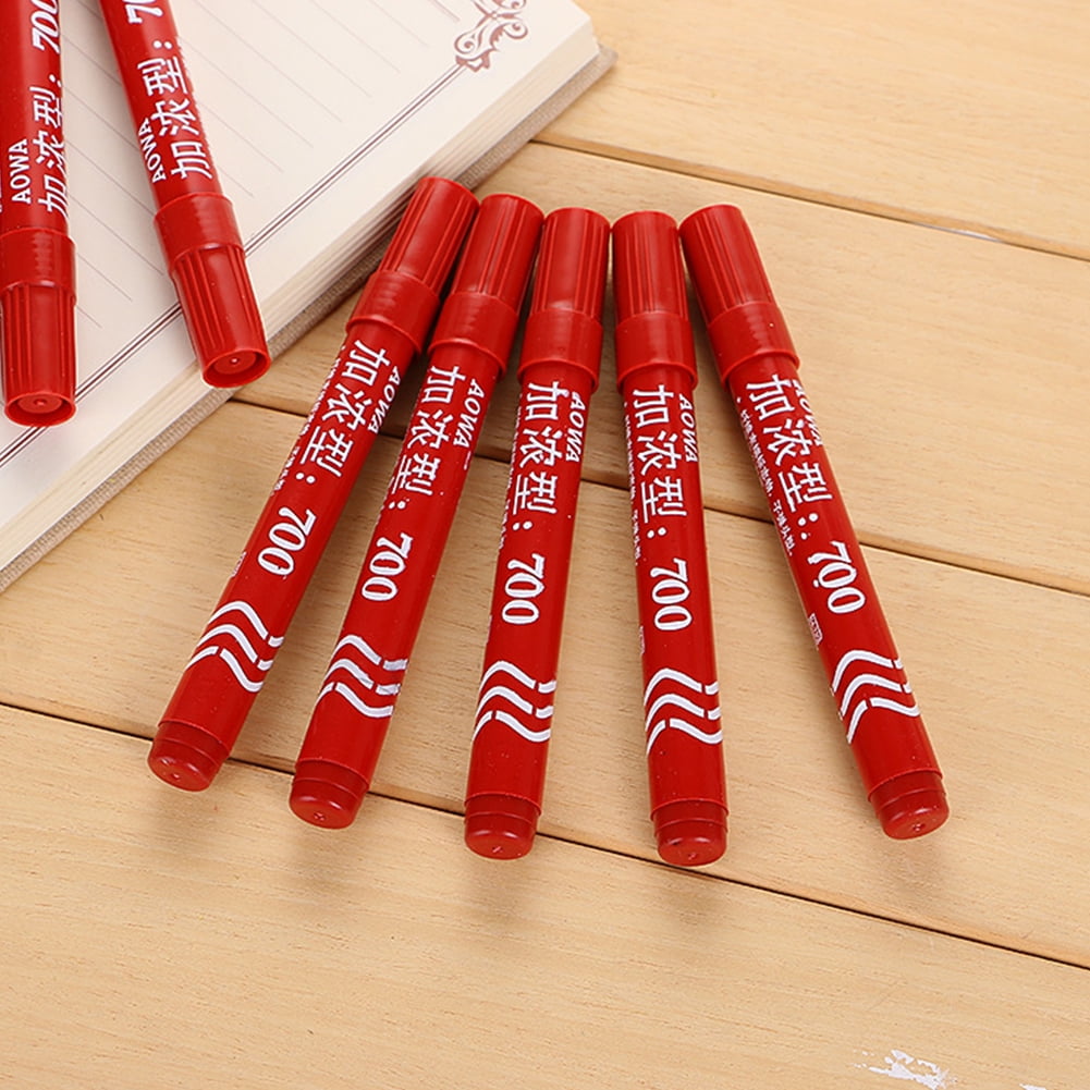 Long Lasting Classic Plastic Oily Waterproof Permanent Marker Pen