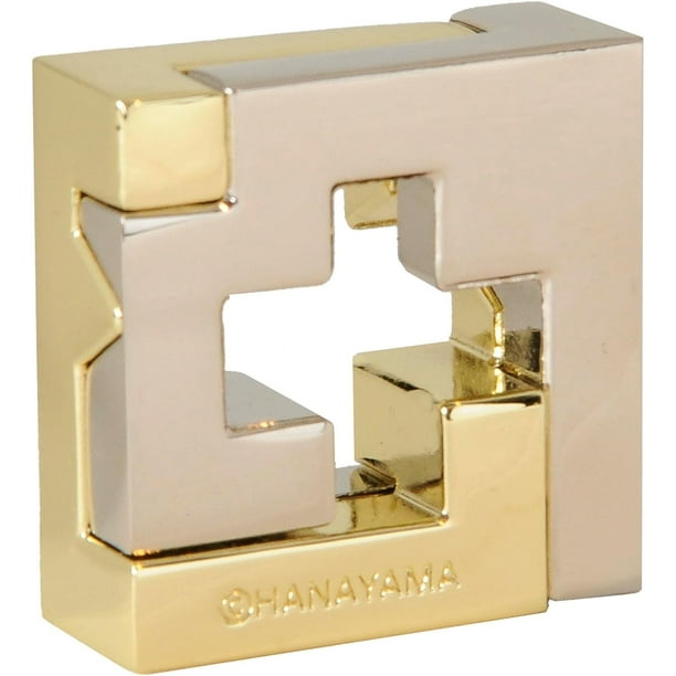 Rompecabezas BePuzzled Cross Hanayama de nivel 3
