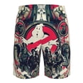 thumbnail image 6 of Ghostbusters Men's Beach Shorts Swim Trunks Casual Quick Dry Board Shorts Swimwear with Mesh Lined and Pockets, 6 of 8
