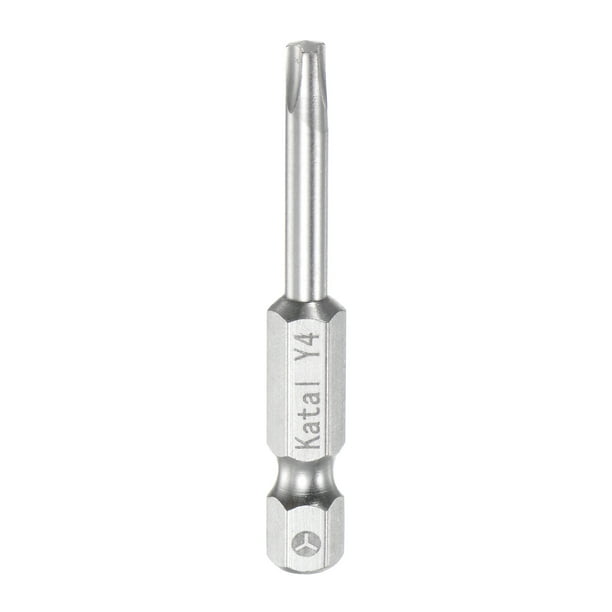 Y4 Tres-Puntas Puntas de Destornillador 1/4" Hexagonal Vástago 2" Longitud Magnético Y Tipo Destornillador Eléctrica Herramienta