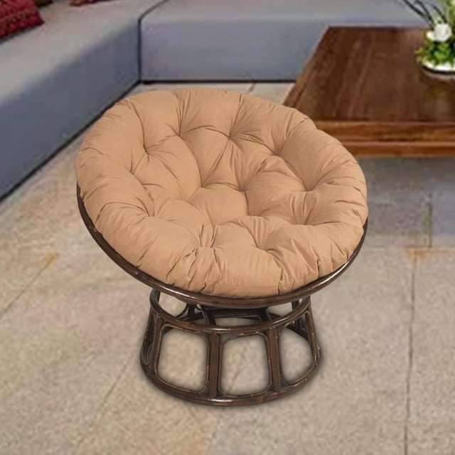Almohadilla de silla oscilante transpirable para la silla para la cocina del patio interior Caqui