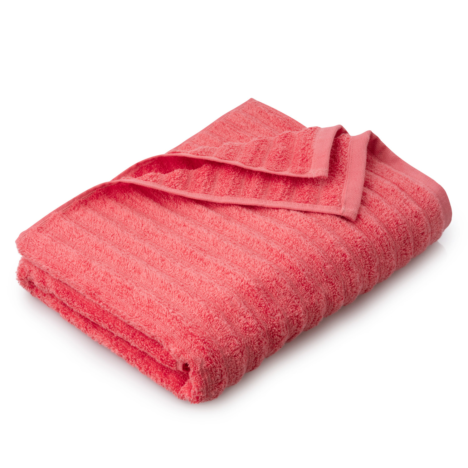 Mainstays Performance 6-Piece Towel Set, Textured Island Coral - image 7 of 7