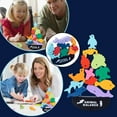 thumbnail image 5 of Weerihhol Stacking Toys Children's Wooden Puzzle Early Education Toys Building Kids Activities Ages 8-12, 5 of 9