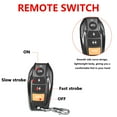 thumbnail image 3 of LED Light Bar Wiring Harness Kit, 2 Leads Wireless Remote Control Wiring Harness Kit 18AWG Core Cable Wiring Harness Kit for Car Fog Lights Work Driving Lights Bar Fit 2 Lights (3 Meters), 3 of 7