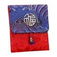 thumbnail image 1 of Seyurigaoka Embroidery New Year Red Envelope Brocade Lucky Money Red Packets with Pendant Festival Gifts, 1 of 1