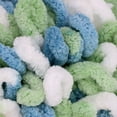 thumbnail image 2 of JubileeYarn Fun Finger Loops Yarn - Jumbo Polyester - 100g/Skein - Multicolor Blue Green - 4 Skeins, 2 of 6