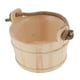 thumbnail image 3 of Cubo de madera para sauna, accesorios para sauna, artículos de baño resistentes, cubo de agua portátil de madera para sauna, baño o casa., 3 of 9