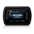 thumbnail image 3 of Pyle PATVR14 MP3/MP5 Bluetooth Marine Boat Yacht Stereo Receiver Bundle Combo With 4x Enrock White 4'' Inch 200-Watt Waterproof Stereo Box Speaker + Radio Antenna + 400 Watt Amplifier + 16G 50-FT Wire, 3 of 7