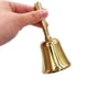 thumbnail image 5 of 3X Campana para Ladrar una Mano Muy Fuerte, Campana de Latón Macizo para Cena, Campana de Servicio, Campana de Entrenamiento para Mascotas, Cascabel, Dorado, 5 of 5