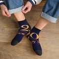 thumbnail image 3 of Naloa 2025 Happy New Year 3 Ankle Socks for Women Non Slip Socks No Show Socks Classic Low Cut Casual Socks Casual Socks, 3 of 7