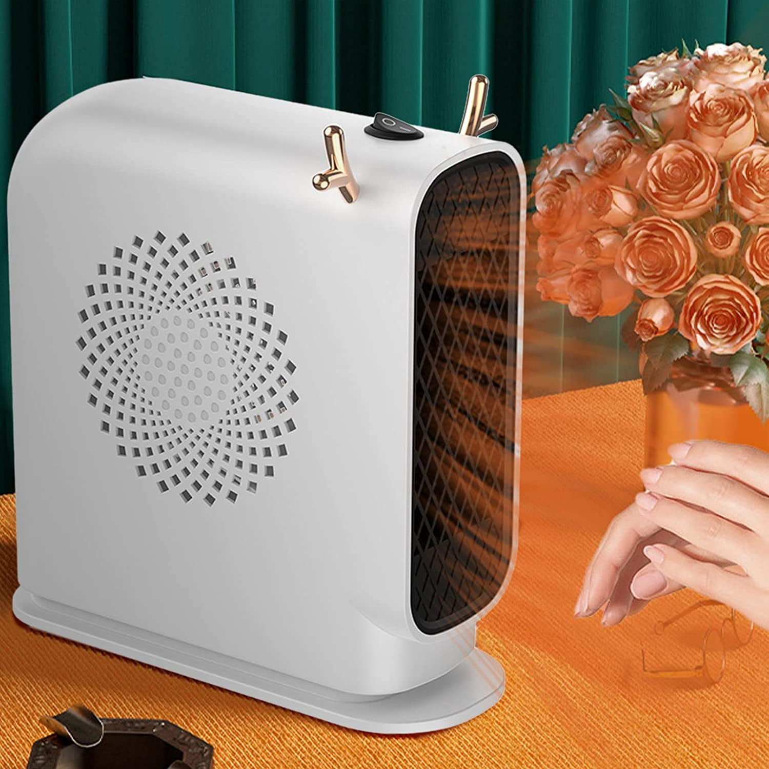 Space Heaters Electric Space Heaters Portable Electric Heater for Indoor Use Small Space Electric Heater with Thermostat for Bedroom Office Room Desk Indoor Use Walmart