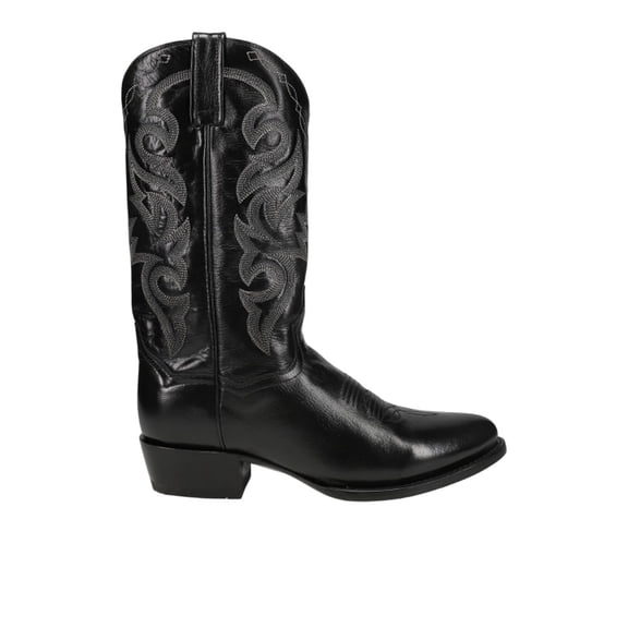 Dan Post Boots Mens Milwaukee Embroidered Narrow Round Toe Cowboy Mid Calf
