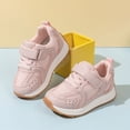 thumbnail image 5 of CAUYDY Toddler Boys Girls Non Slip Breathable Mesh Sneakers Lightweight Hook and Loop Athletic Running Shoes Comfortable Sport Shoes for Kids(L101-Pink,5.5), 5 of 6