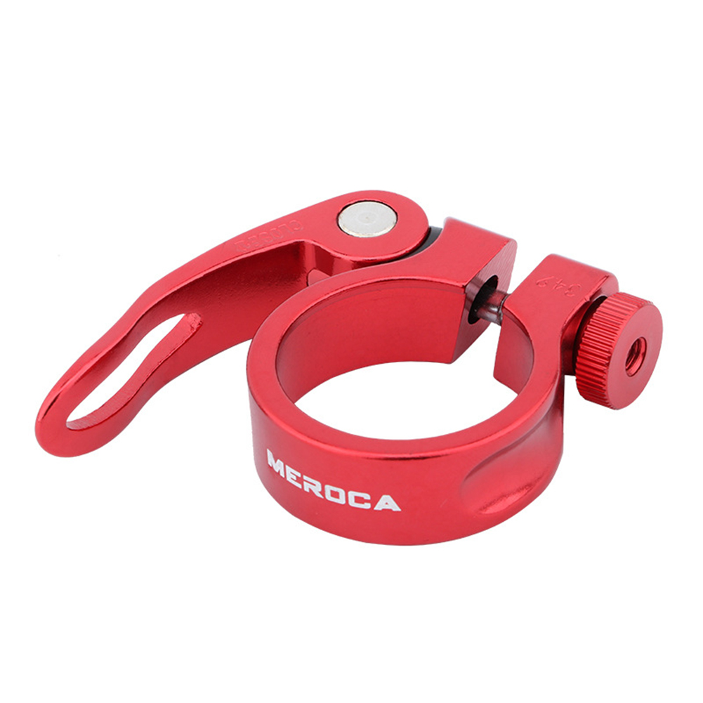 Bicycle Quick Release Seat Post Clamp Aluminum Alloy Saddle Tube