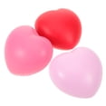 thumbnail image 4 of 3 pelotas de ejercicio de mano con forma de corazón, pelota antiestrés para apretar, pelota de masaje para dedos, pelota de agarre de mano, 4 of 7