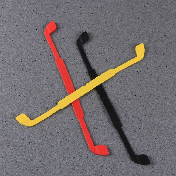 UPGRATOR 3Pcs Black Eyeglass Straps for Sunglasses and Eyeglasses for Sports