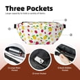 thumbnail image 2 of Sigee Strawberry and Lemon for Multi-functional Belt Bag for Men and Women With Adjustable Strap For Travel Running Hiking, 2 of 8