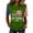 Army Green, variant on Women USA 250th Anniversary Shirt Patriotic Independence Day Shirt Women Casual Crew Neck Short Sleeve Top